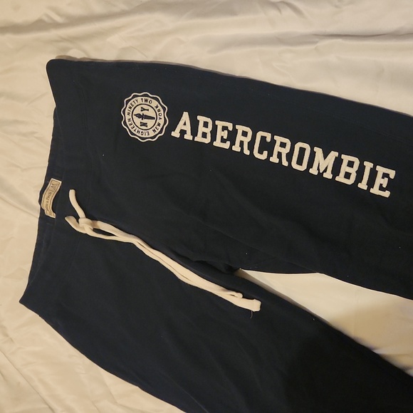 Abercrombie, M, Navy Sweatpants - Picture 2 of 5